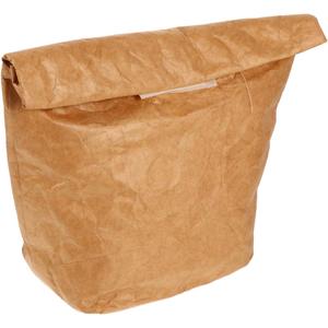 PRETYZOOM Kraft Bento Bag 12.20X11.81X4.33In Reusable Lunch Box Bag Environmentally-Friendly Insulated Cooler Tote Foldable Lightweight for Work Picnic