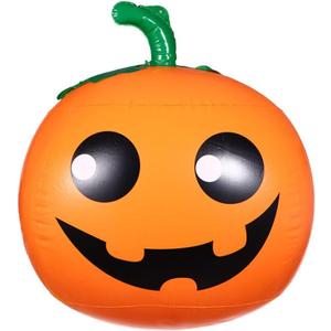 NUOBESTY Halloween Inflatable Pumpkin Decorations Waterproof Pumpkin Ball Outdoor Halloween Decorations for Yard, Garden, and Lawn