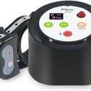 Plkm Wireless Dog Fence 2026 Newest Pet Electric Intelligent Containment System, Transmitter AI Smart Alarm Dog Out of Range Reminder, 360 Strong Signal Coverage, Display Receiver Battery Level