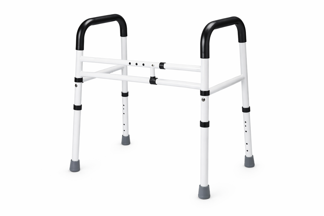 Medical Walker for Seniors , Foldable Adjustable Walker with Stable Non-Slip Legs, Lightweight Mobility Aid for Elderly & Adults
