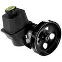 YOMALL Power Steering Pump with Pulley & Reservoir fit for 2002-2009 Trailblazer EXT Envoy XUV 2004-2007 Rainier 2002-2004 Bravada 2007-2008 Ascender 2006-2009 9-7x 20-65990