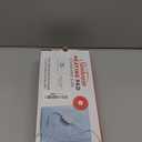 Sunbeam Standard Size Heating Pad, 12"x 15", For Back, Neck, Shoulder, and Period Cramp Pain Relief, 3 Heat Settings, Compact Storage Solution, Auto Shut-Off, Machine-Washable, Gifts For Mom & Wife, FSA/HSA Eligible, Grey (Large, Light Blue)