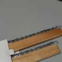 StorageWorks Tie Rack with 20 Hooks, 2-Pack Wall-Mounted Wooden Hangers for Neckties, Belts, Hats, Natural Wood Color