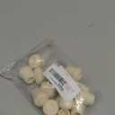 Suiwotin 16pcs 1/2 Inch Round Chair Leg Tips Caps, Non-Slip Rubber Chair Leg Floor Protectors, White Furniture Leg Caps Fit for 0.43"-0.47" (11mm-12mm) Diameter Round Feet