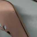 Chase & Chloe New Kimmy-36 Women's Teardrop Cut Out T-Strap Mid Heel Dress Pumps (8 M US, Nude Suede)