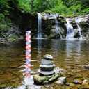 Cabilock 39.37In Reflective Water Level Gauge Sticker 2-Pack Self-Adhesive Water Level Indicator for Pool Pond Tank Measurement