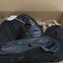 S-ZONE Carry On Garment Bag for Travel Convertible Garment Duffle Bag Suit Bags for Men Women Travel 2 in 1 Hanging Suitcase Business Travel Bag with Toiletry Bag, Black, 50l