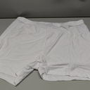 PRETTYGARDEN Women's Two Piece Lounge Set 2025 Summer Casual Oversized Shirts Biker Shorts Matching Airport Travel Outfit (Medium,White)