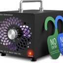 2025 Latest Generator, High Capacity Machine Odor Removal Up to 6000 Sq.Ft, for Car/Home/Smoke/Pet Odor, Black