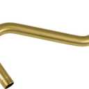 Kingston Brass K152A7 Showerscape Shower Arm, Brushed Brass 8.75 x 8.25 x 1