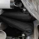 Drive Medical TR37E-SV Lightweight Folding Transport Wheelchair with Swing-Away Footrest, Silver (1 Count (Pack of 1))