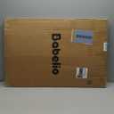 BABELIO 36" Tall Dog Gate PressGuard C5, 26-40" Wide Auto Close Baby Gate, Pressure Mounted Metal Pet Gate, Easy Install No Drilling, No Tools Needed, with Wall Protectors and Extension Kits, White