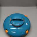 LVKE L1 Cordless Robotic Pool Cleaner, Pool Vacuum for Above Ground Pools with Obstacle-Crossing, 70 Mins Runtime, 40W Powerful Suction, Auto-Parking, Ideal for Flat Pools up to 38 Feet, Orange