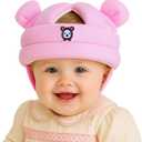 Baby Head Protector for Crawling Walking, Infant Helmet with Foam Bumpers, Adjustable Baby Helmet for Crawling Walking, Toddler Helmet - Head Protector for Baby Walking 12-36 Months.