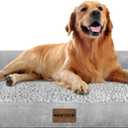 Large Dog Bed Orthopedic Washable: Beds Bolster XL Bed Big XLarge Dogs Memory Foam Couch Sofa Waterproof with Removable Cover