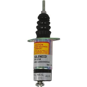 12V Solenoid 307-2758 Compatible with Miller Welders AEAD 200LE Legend Compatible with Onan P216G P218G P220G P224G OL16 OL18 OL20 2 Terminal