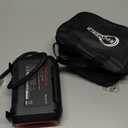 R8 Tire Inflator Portable Air Compressor, DC 12V Air Compressor Portable with Large Dual Digital Screen, 3X Faster Inflation Air Pump for Car, Bike, Ball, Motor (Red)