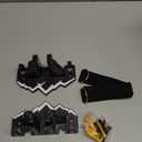 Hikeen Ski Wall Rack for Garage - Ski Wall Mount Storage Rack Fits Any Ski,Garage Organization & Space-Saving Winter Gear - Durable Ski Rack for Wall Display 2Pack