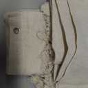 78 Inches Long Natural Linen Shower Curtain with Tassels, Tall Country Boho Farmhouse Linen Shower Curtains for Bathroom Natural Cloth Weighted Fabric Bath Curtains (72"W x 78"L (Pack of 1))