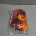 Orange Yellow Wigs for Women, Orange Ombre Fire Wig Costume Wig And Flow Curl Synthetic Wigs Halloween Costume Wig For Women