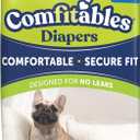 Hartz Disposable Dog Diapers, Size M, 32 Count, Comfortable & Secure Fit, Easy to Put On