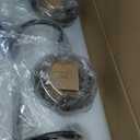 3-Light Bathroom Vanity Light, Black and Gold, Bulbs Included, 3 Light-Clear