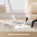 DREAME Cordless Vacuum Cleaner R10 Pure, 120AW Powerful Suction, Stick Vacuum Cleaner for Home, Anti-Tangle, LED Headlights, Up to 60 Mins Runtime, Lightweight for Carpet, Hard Floor, Pet Hair