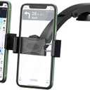 Dual Car Phone Mount,Car Phone Holder for Car Dashboard,Adjustable Phone Holder for 2 Cellphones Compatible with 3.5 to 6.8inch Smartphones