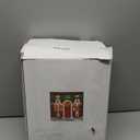 OurWarm 2 Pcs 8FT Merry Christmas Inflatable Outdoor Decoration, Inflatable Nutcracker Christmas Decor with Built-in LEDs & 3 Small Gingerbread, Christmas Blow Up Yard Decorations for Xmas Porch Lawn