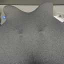 CILI Back Lumbar Support Pillow for Office Chair, Desk Chair Lumbar Back Support with Massage & Heating Function, Memory Foam Lumbar Pillow for Home Office Use (Dark Gray)