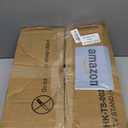 Furologee TV Stand for TVs up to 55 Inch, Entertainment Center with Open Storage Shelves, Media Console Table with Soundbar Shelf for Living Room, Bedroom, Rustic Brown