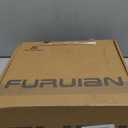 Furuian Women's Rain Boots with Plush Lining Chelsea Boots Women Snow Boots for Women Lightweight Rubber Boots Winter Ankle Rain Boots Non-slip Waterproof Outdoor Work Shoes, Fishing, Gardening (7, Black)