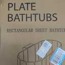 Portable Foldable Bathtub, Freestanding Bathtub No Installation, Bathroom SPA Soaking Bath Tub, Shower Stall Collapsible Hot & Ice Bath Tub (Blue with Storage Rack, 47.2"L x 21.6"W x 19.6"H)