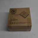 Pack of 10 Deck Tiles - 12"x12" Interlocking Natural Solid Acacia Wood for Outdoor & Indoor, Patio Garden, Balcony, Poolside - Natural Color