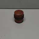 Sumnacon Heavy Duty Floor Door Stopper No Drill, Durability Stainless Steel Door Stops With Anti-skid Rubber- Contemporary Decorative Safety Door Wedge for Home Office Commercial Industrial, WoodGrain (3X3.1Inch)