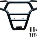Front Bumper Brush Guard Compatible with 2014+ Polaris RZR XP 1000/4 1000 Protects Entire Front End,Black