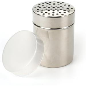 RSVP International Endurance Kitchen Shaker Collection Dishwasher Safe, All Purpose, 11 ounce, Stainless Steel