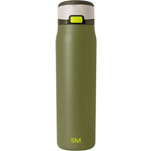 Simple Modern Mesa Loop Water Bottle with Covered Straw and Handle | 30oz Cup Holder Friendly Insulated Stainless Steel Bottles for Travel, Sports and School | Cricket