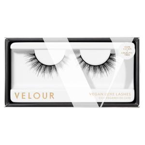 Velour Vegan Luxe Eyelashes, Luxurious Natural False Lashes, Lightweight, Reusable, Handmade Fake Lash Extensions, Wear up to 25 Times, 100% Vegan Mink, Soft and Comfortable, All Eye Shapes