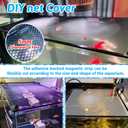 7.5 FT DIY Magnetic Fish Aquarium Anti-Jumping net Cover, Mesh Screen Netting for Fish Aquarium Screen Top Cover, Aquarium Lid Prevents Fish, Reptiles from Jumping Out (7.5 Feet)