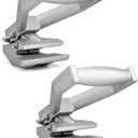 QWORK Carpet Puller Clamp, 2 Pack Carpet Claw Carpet Fitting Tool for Pulling Carpet During Installation or Removal