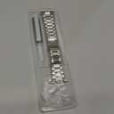 iiteeology Lightweight Stainless Steel Band Designed for Apple Watch Series 1-11, 42mm, 41mm, 40mm, 38mm, SE2&SE3, Replacement iWatch Bands for Women,Starlight