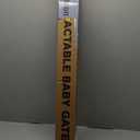 probebi Retractable Baby, Child & Dog Gates for Stairs, Extends to 54" Wide 34" Tall, Use for Outdoor, Indoor, Hallways, Doorways, Deck, Porch, Black