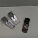 Door Stop Alarm, Door Stopper with 120DB Security Alarm, Floor Wedge Doorstop for Travel Apartment Home House (Pack of 3) (Black)