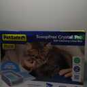 PetSafe ScoopFree Crystal Pro Legacy Self-Cleaning Automatic Litter Box - Uncovered Motion-Sensing Cat Box with Integrated Health Counter - Includes 1 Disposable Crystal Litter Tray (Standard)