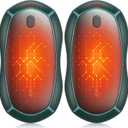 Hand Warmers Rechargeable, Electric Hand Warmers 2 Pack with Smart Chips Long Safe Heat, Portable Pocket Heater,Gifts for Christmas,Golf,Camping,Hunting, Stocking Stuffers