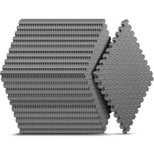 36 Pack Home Gym Mat, Puzzle Exercise Mat, EVA Interlocking Foam Floor Tiles for Home Workout Equipment and Kids' Play Areas