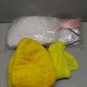 7 PCS Duck Costume for Women - Includes Duck Nose House Slippers Yellow Party White Tutu Skirt for Adult Cosplay