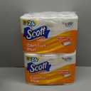 Scott ComfortPlus Toilet Paper, 12 Double Rolls, 231 Sheets per Roll, Septic-Safe, 1-Ply Toilet Tissue
