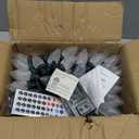 Joomer Christmas String Lights, 98FT 150 LED C9 Color Changing RGB Xmas Tree Lights Remote Control Outdoor Waterproof for Christmas Decor (Non-Connectable)